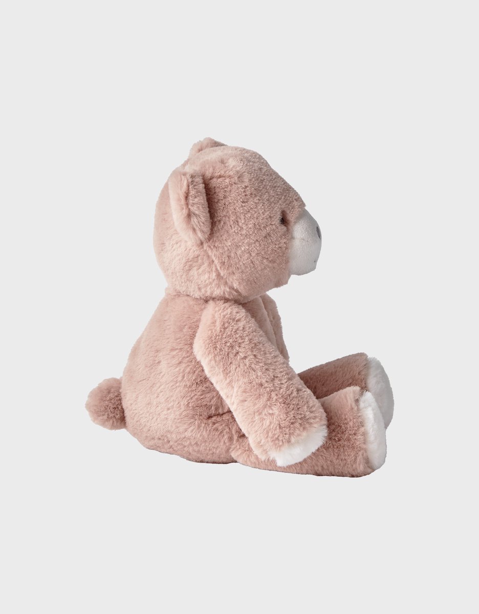 Noukies - Knuffel - Beer - 25 cm - Beige ( roze) - Lily